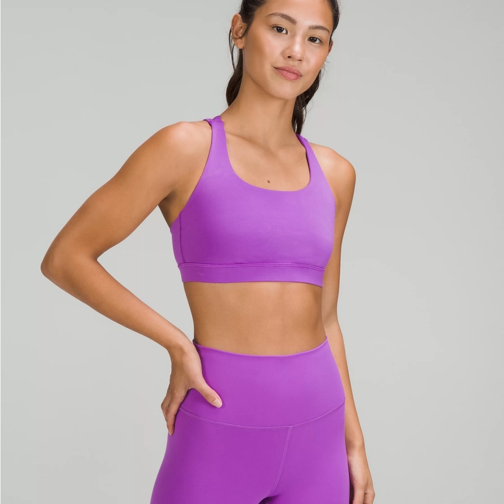 🍋 NWT 🍋 Lululemon Energy Bra | Size 8 | Purple
